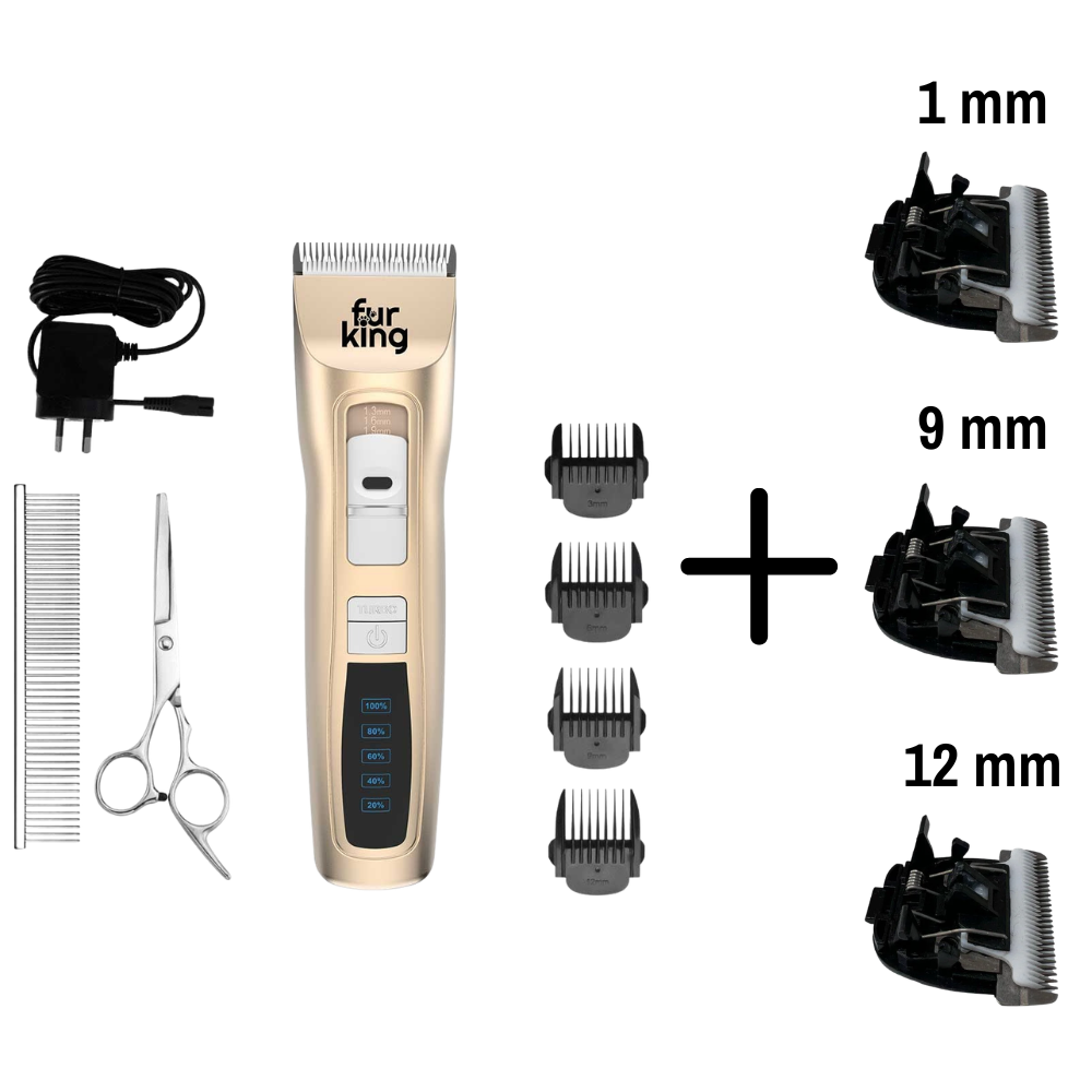 Fur King Ultimate Dog Clipper Bundle