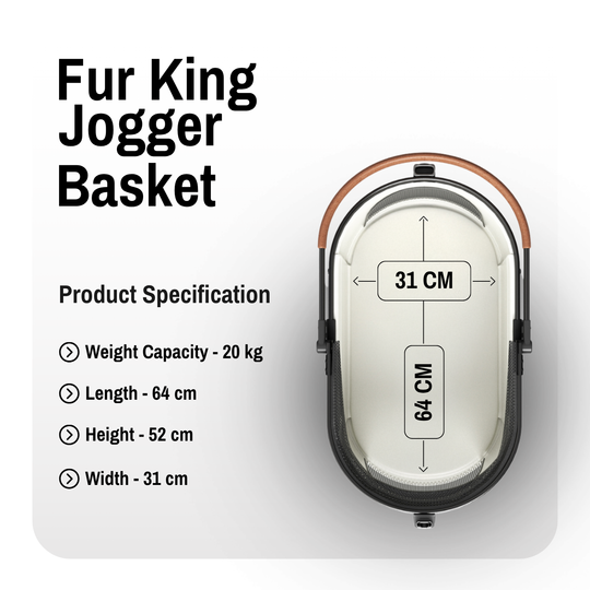 Fur King Jogger Dog Pram