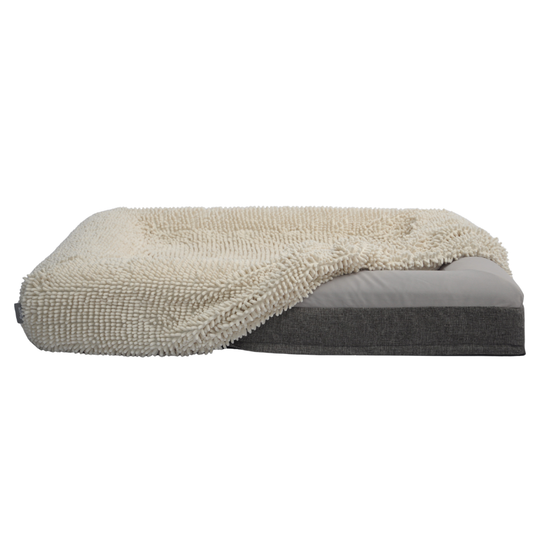 Teddy Fur King Orthopedic Slip On Cover