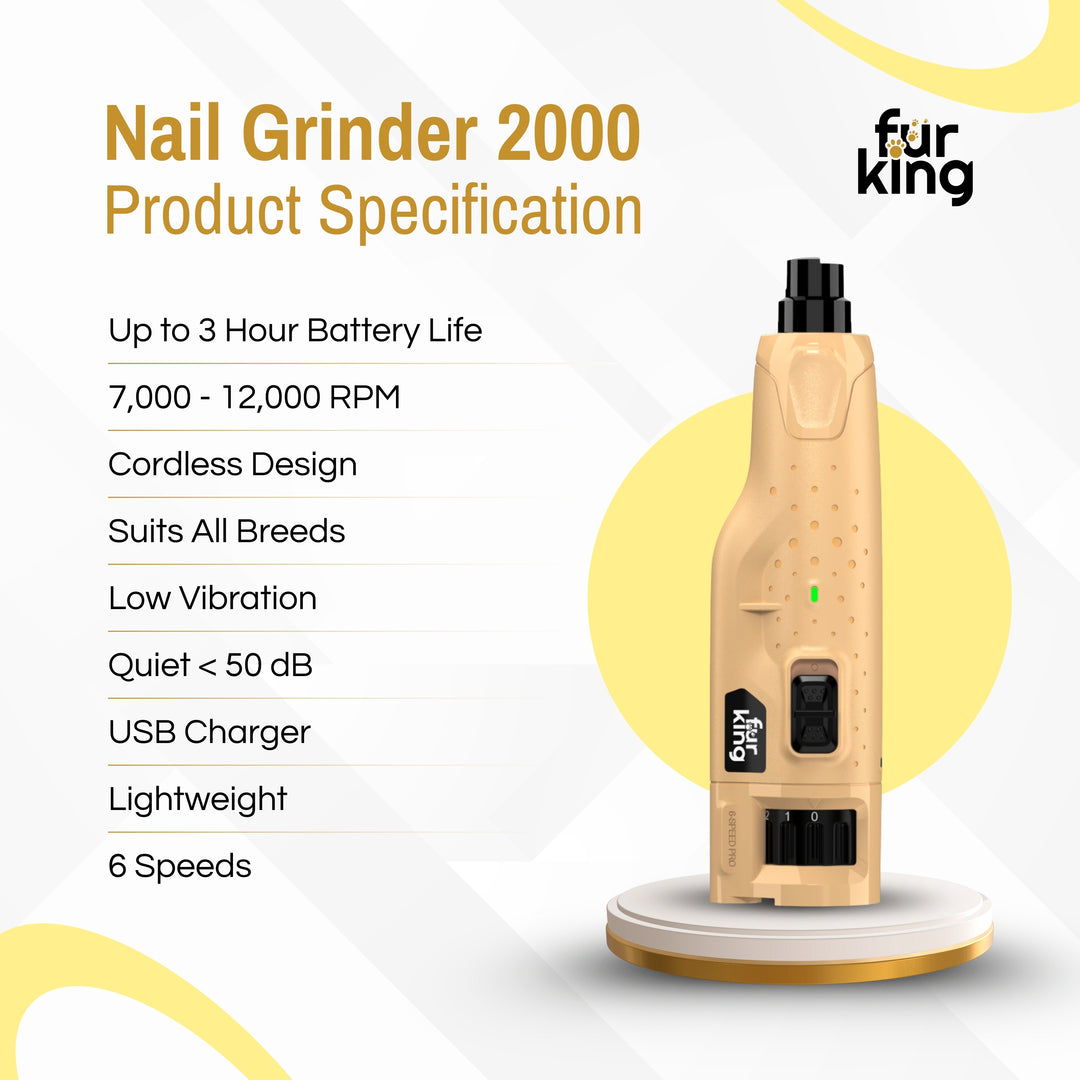 Best Dog Nail Grinder | Fur King Grinder 2000