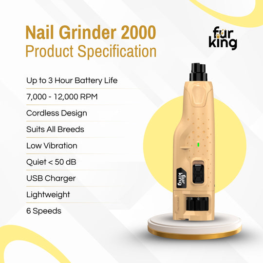 Best Dog Nail Grinder | Fur King Grinder 2000