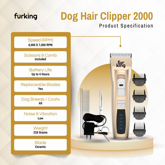 Best Dog Hair Clipper | Fur King 2000 | Over 200 Australia Reviews